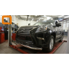  Защита переднего бампера (одинарная, D76) для Lexus GX460 2014+ (Can-Otomotiv, LE46.33.4602)