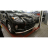  Защита переднего бампера (одинарная, D76) для Lexus LX570 2014-2015 (Can-Otomotiv, LE57.33.1579)