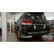  Защита заднего бампера (уголки, D76/42) для Lexus LX570 Sport 2014-2015 (Can-Otomotiv, LE57.53.1573)