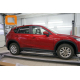  Боковые пороги (с листом) для Mazda CX-5 2012+ (Can-Otomotive, MAC5.45.0116)