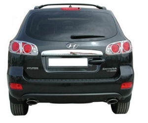  Хром накладка на крышку багажника для Hyundai Santa Fe 2006-2010 (PRC, QS015631A)