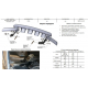  Защита переднего бампера (Shark, D76) для Mitsubishi Pajero Sport/L200 2006-2015 (Can-Otomotiv, MIPS.33.0015)