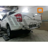  Защита заднего бампера (одинарная волна, D76) для Mitsubishi L200 2015+ (Can-Otomotiv, MIL2.55.6030)