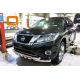  Защита переднего бампера (Shark, D76) для Nissan Pathfinder 2014+ (Can-Otomotiv, NIPA.33.4051)