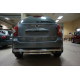  Защита заднего бампера (двойная, D60) для SsangYong Actyon 2013+ (Can-Otomotiv, SYKO.55.4072)
