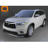  Защита переднего бампера (одинарная, D60) для Toyota Highlander 2014+ (Can-Otomotiv, TOHI.33.0037)