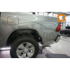  Защита заднего бампера (уголки, D76) для Toyota Hilux 2015+ (Can-Otomotiv, TOHI.53.4156)