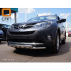  Защита переднего бампера (Shark, D60) для Toyota RAV4 2013-2015 (Can-Otomotiv, TOR4.33.3575)