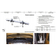  Защита заднего бампера (одинарная овал, D76/42) для Volkswagen Touareg 2010+ (Can-Otomotiv, VWTU.57.4524)