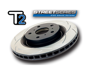  Задний тормозной диск (вентилируемый) (1шт.) Street Series - T2 Slot для VW Toureg/Porsche Cayenne (D.B.A., DBA2245S)