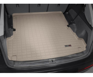  Коврик в багажник (бежевый, 7 мест) для Audi Q7 2016+ (WEATHERTECH, 41853)