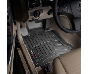  Коврик в салон (с бортиком, передние) для Mercedes-Benz GLK 2012-2015 (WEATHERTECH, 445011)