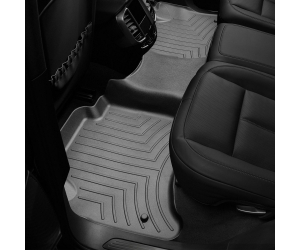  Коврик в салон (с бортиком, задние, 2 зон) для VW Touareg 2010+ (WEATHERTECH, 443332)