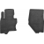  КОВРИКИ В САЛОН (ПЕР., 2 ШТ.) ДЛЯ INFINITI FX/QX70 (S51) 2008+ (STINGRAY, 1033012F)