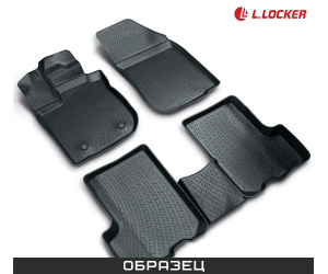  Kоврики в салон (к-кт., 4шт.) для Honda Jazz III HB 2015+ (L.Locker, 213050201)