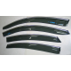  Дефлекторы окон (с хром молдингом) для Hyundai Solaris/Accent/Verna 2010+ (ASP, BHYVN1023C)