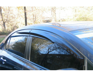  Дефлекторы окон (Mugen) для Honda Civic 2006-2011 (ASP, rdash-civic)