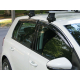  Дефлекторы окон с хром молдингом для Volkswagen Golf VI 2008+ (ASP, BVWG61023C)