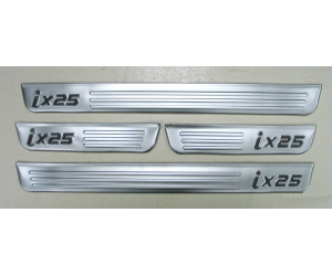  Накладки на пороги для Hyundai Creta/IX25 2014+ (ASP,  BHYI251412)