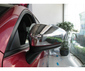  Хром накладки на зеркала для Mazda CX-5 2012+ (ASP, BMDC5123)