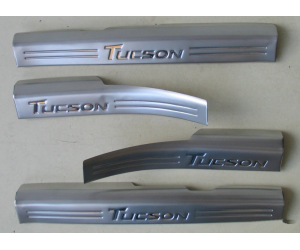  Накладки на пороги (верхние) для Hyundai Tucson (TL) 2015+ (ASP, BHYTS1528)