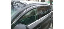  Дефлекторы окон (с молдингом) для Lexus IS 250 (II) 2005-2009 (HIC, LE07-M)