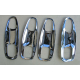  Хром накладки под дверные ручки (мыльницы) для Toyota Land Cruiser Prado 150 2014+ (ASP, JMTTP150DDHC)