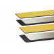  Накладки на пороги (нерж., Flexill) для Hyundai I20 (5D) HB 2014+ (Omsa Prime, 3207091P)