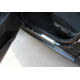  Накладки на пороги (нерж.) для Peugeot Bipper 2008+ (Omsa Prime, 2521092N)