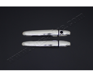  Накладки на дверные ручки (нерж., 2-шт.) для Mercedes-Benz Sprinter (W906) 2006+ (Omsa Prime, 4724042)