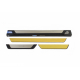  Накладки на пороги (нерж., Flexill) для Toyota Auris II (5D) HB 2012+ (Omsa Prime, 7007091P)