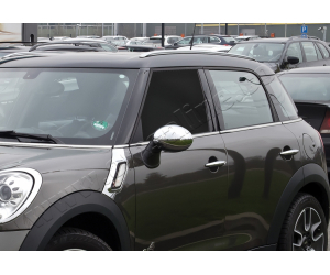  Накладки на зеркала (нерж., 2-шт.) для Mini Countryman (R60) 2010+ (Omsa Prime, 4810111)