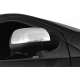  Накладки на зеркала (нерж., 2-шт.) для Nissan Note (E12) 2012+ (Omsa Prime, 2020111)
