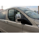  Накладки на зеркала (Abs-хром.) для Ford Custom 2012+ (Omsa Prime, 2624111)