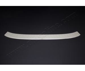  Накладка на задний бампер (нерж., Матовая) для Ford Connect 2014+ (Omsa Prime, 2627093T)