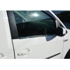  Нижние молдинги стекол (нерж., 2 шт.) для Volkswagen Caddy 2015+ (Omsa Prime, 7555141)
