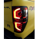  Задняя светодиодная оптика (задние фонари) для Ford Ranger (T6/T7) 2012+ (JUNYAN, TSFDRG-RL001)