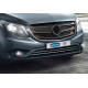  Накладки на передний бампер (нерж., 2 шт.) для Mercedes-Benz Vito (W447) 2014+ (Omsa Prime, 4733082P)