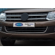  Накладка на передний бампер (нерж., U-type) для Volkswagen Amarok 2010+ (Omsa Prime, 7535085)