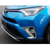  Хром накладки на передние противотуманные фары для Toyota RAV4 2016+ (ASP, JMTTYRV16FFLCB)