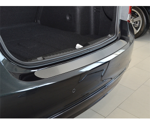  Накладка на задний бампер для Volkswagen Passat (B8) SD 2015+ (NATA-NIKO, B-VW34)