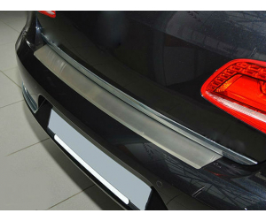  Накладка с загибом на задний бампер для Mitsubishi Pajero Sport III 2015+ (NataNiko, Z-MI16)