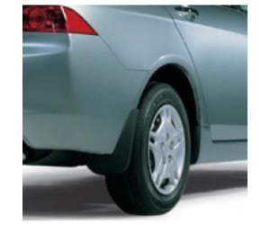  Брызговики оригинальные (зад., к-кт, 2 шт.) для Honda Accord 2003-2005 (HONDA, 08P09-SEA-601)