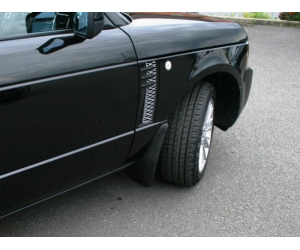  Брызговики оригинальные (пер., к-кт, 2 шт., без подножек) для Land Rover Range Rover Vogue 2002-2012 (LAND ROVER, CAS500060PMA)