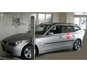  Молдинги на двери для BMW 5-series (E60) 2003-2009 (Automotiva, AT.BMWE6009.F15)