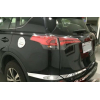  Хром накладки на задний бампер для Toyota RAV4 2016+ (ASP, JMTYRV16RLC)