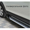  Боковые пороги (X5-TYPE) для Renault/Dacia Sandero 2013+ (Erkul, bra094.alg183)