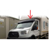  Козырек (дефлектор) лобового стекла для Ford Transit 2014+ (Cappafe, cpf007)