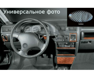  Декоративные накладки в салон (цвет: карбон) для Audi A4 1999-2000 (Meric, 34214)