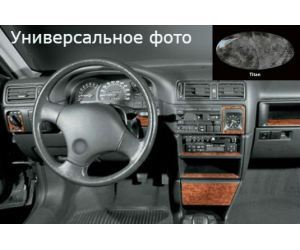  Декоративные накладки в салон (цвет: титан) для Audi A3 1996-2000 (Meric, 34161)